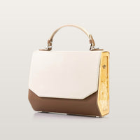 Fjord Beige/Cappuccino Saffiano