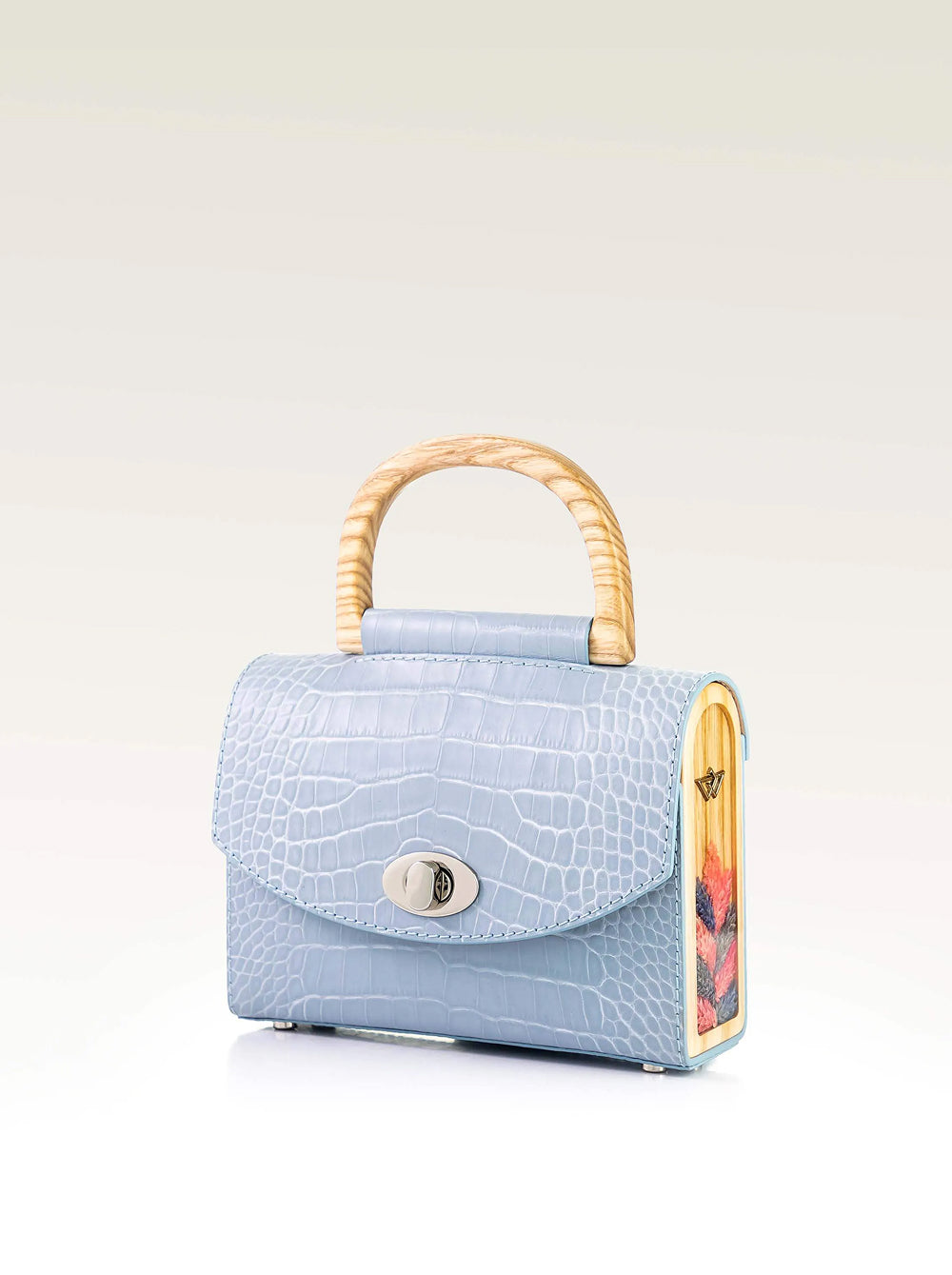 Aurora Mini Blue Croco