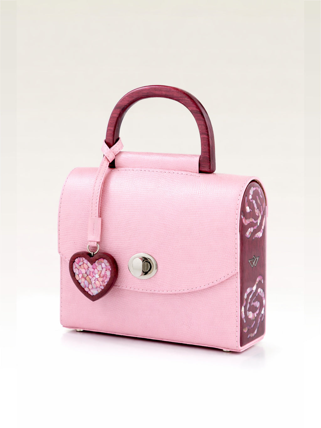 Aurora Purple Heart Shiny Rose