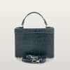 Fjord Blue Graphite Croco