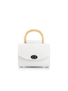 Aurora Mini White Saffiano