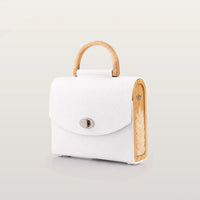 Aurora White Saffiano