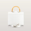 Aurora White Saffiano