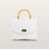 Aurora White Saffiano