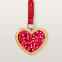 Підвіс до сумки Heart Red