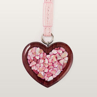 Підвіс до сумки Heart Shiny Rose