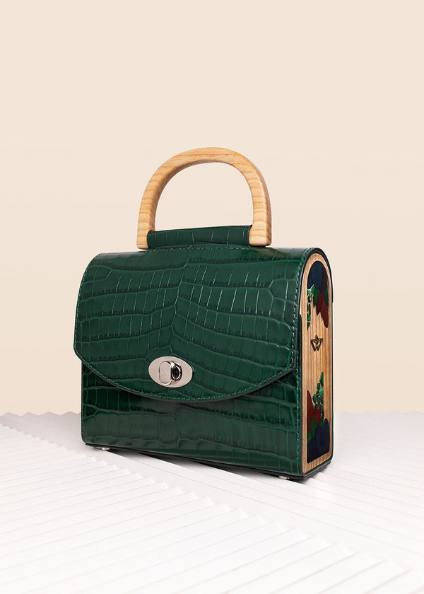 Aurora Emerald Croco