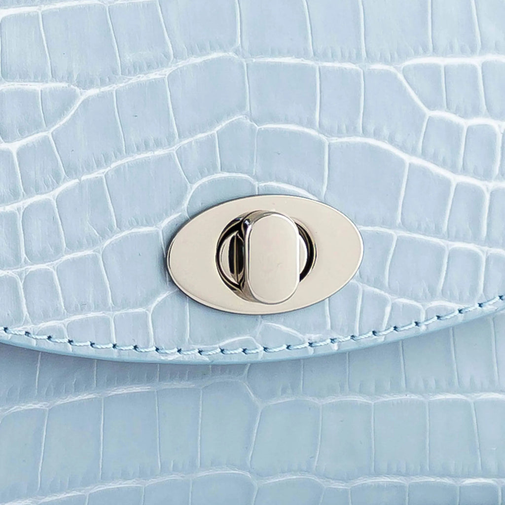 Aurora Mini Blue Croco