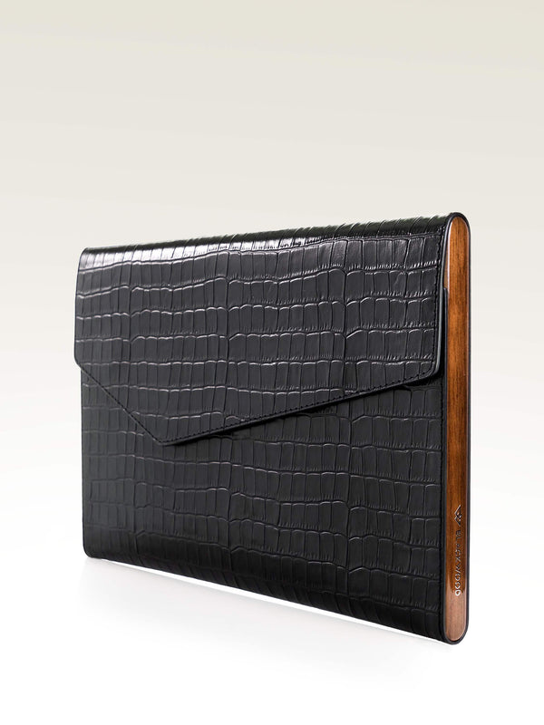 Кейс Для Macbook Black Croco