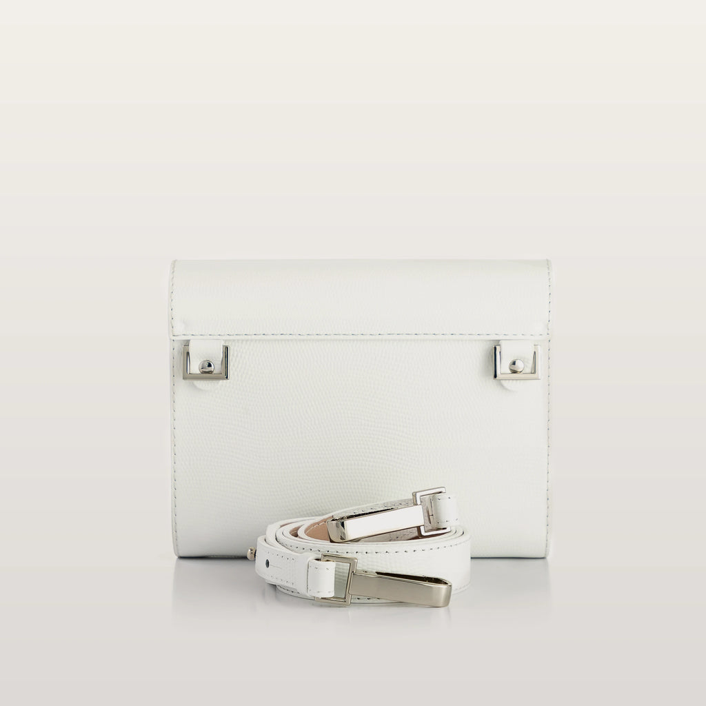 Blizzard Mini White Saffiano