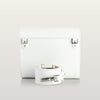 Blizzard White Saffiano