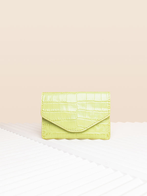 Кардхолдер Lime Croco