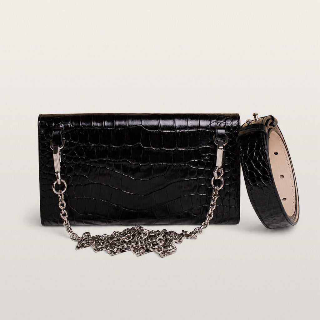 Essence Midnight Black Croco
