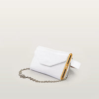 Essence Phone Bag White Croco
