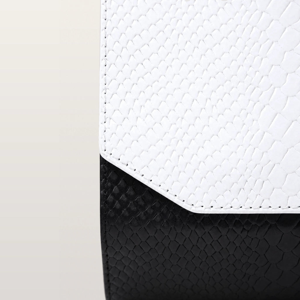 Fjord Mini Black & White Python