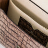 Gloria Brown Croco
