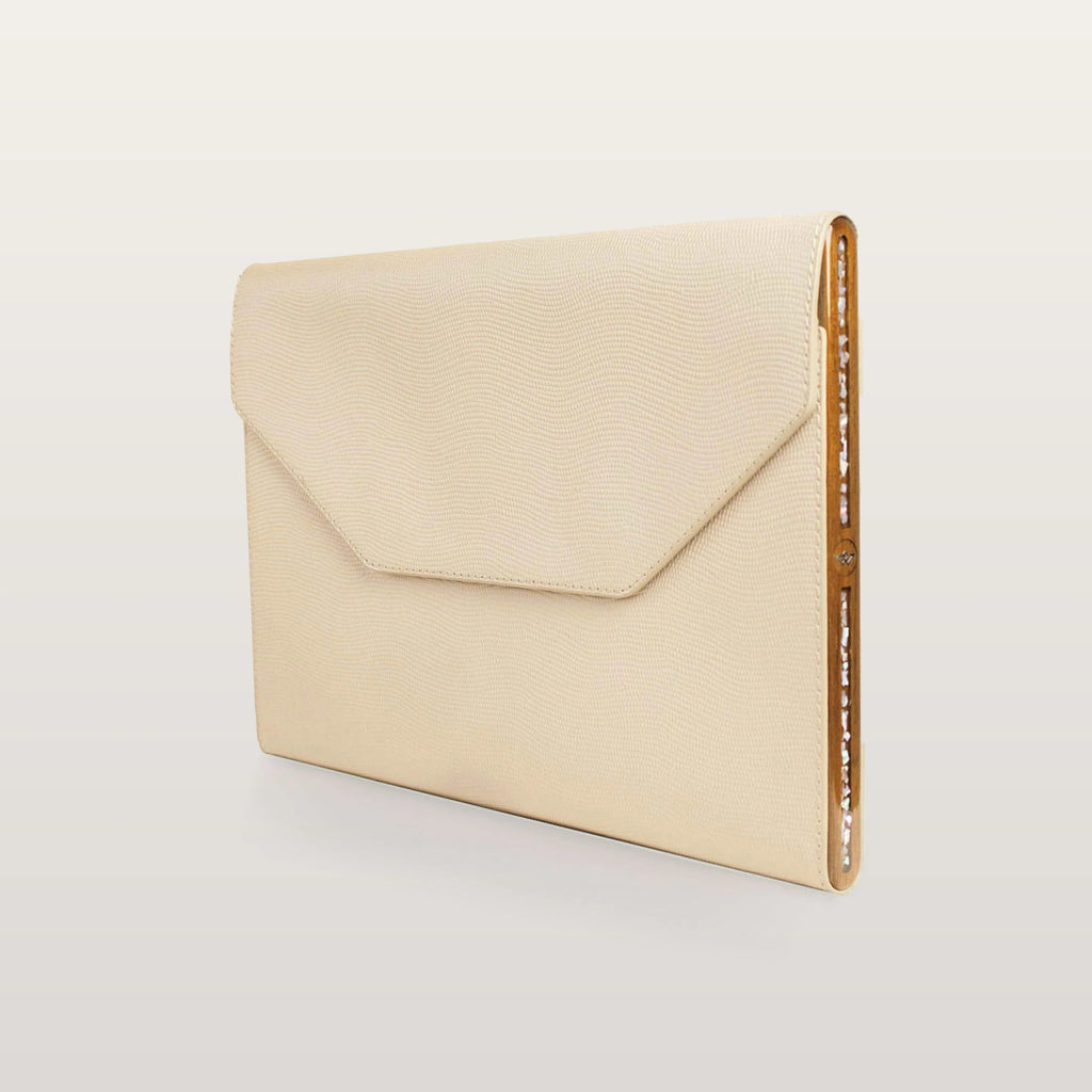 Кейс Для Macbook Beige Saffiano