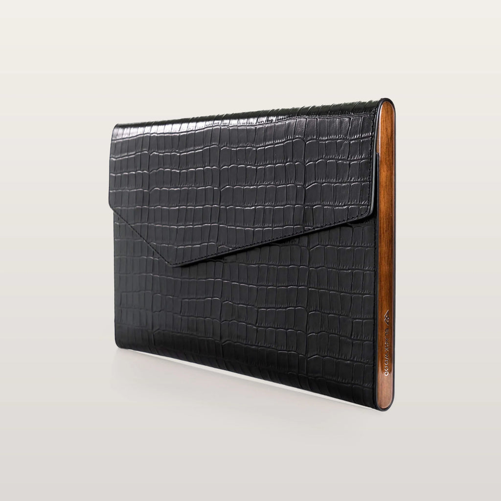 Кейс Для Macbook Black Croco